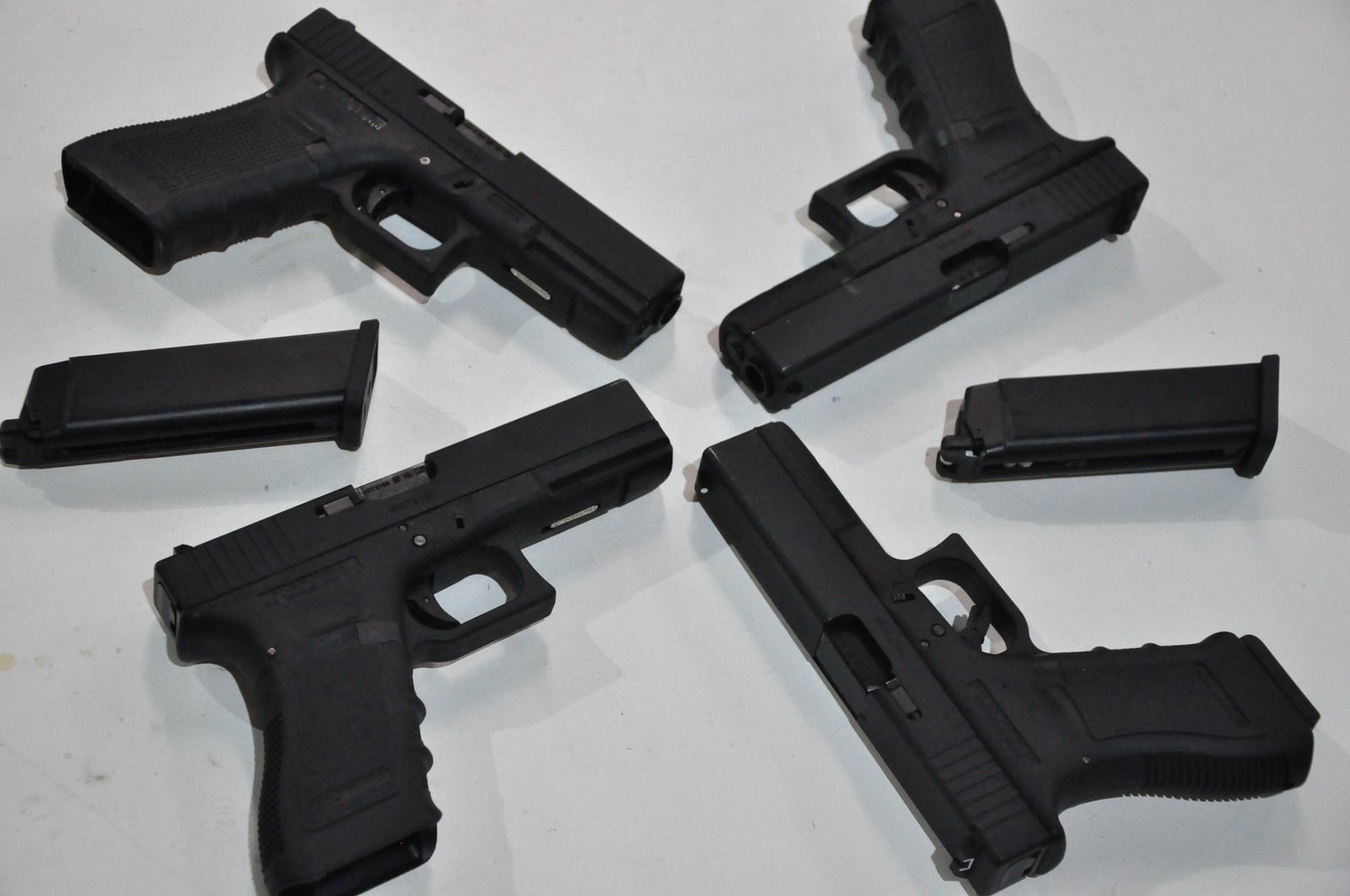Handguns and magazines available at Light Bullet
